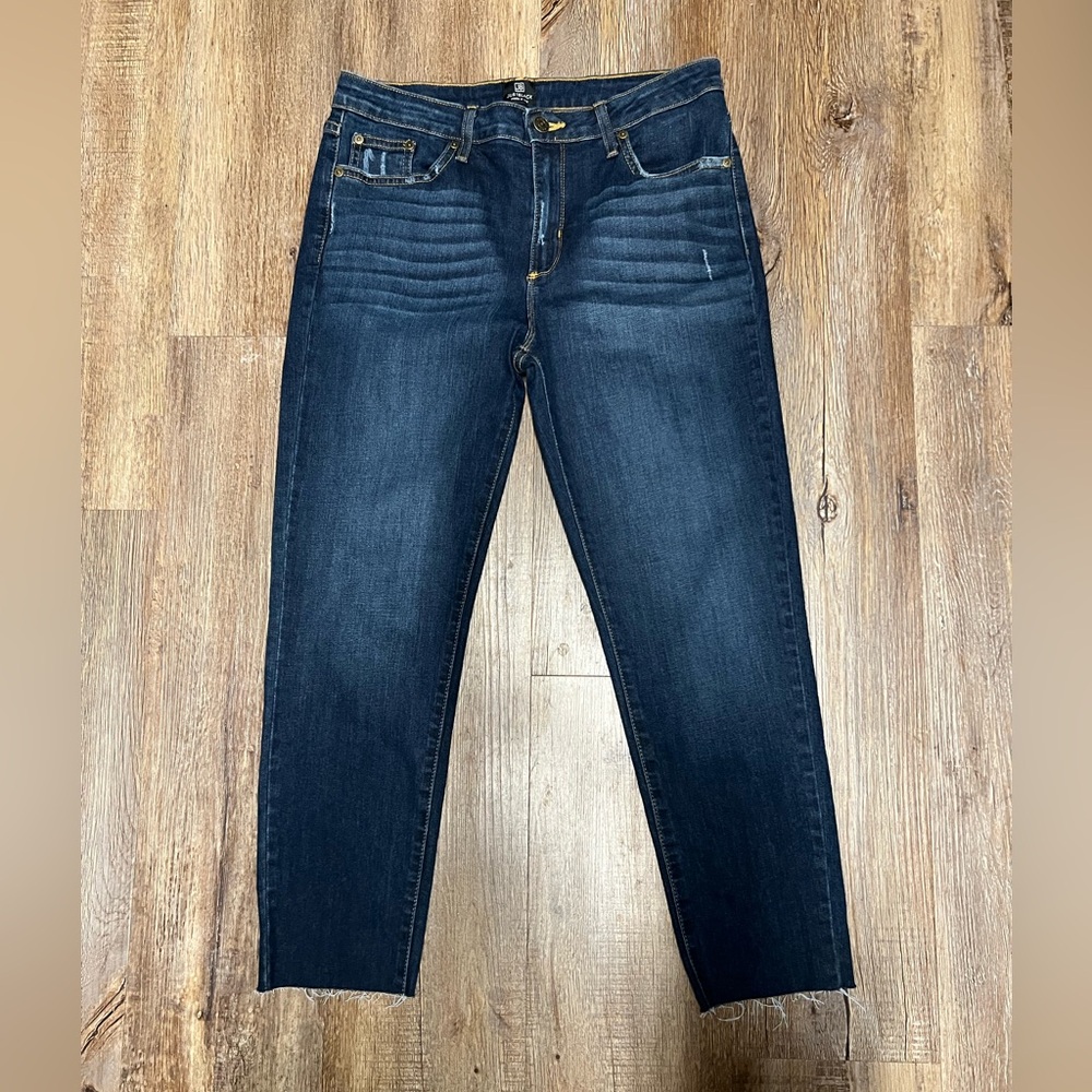 Just Black Size 30 Lightly Distressed Skinny Jeans